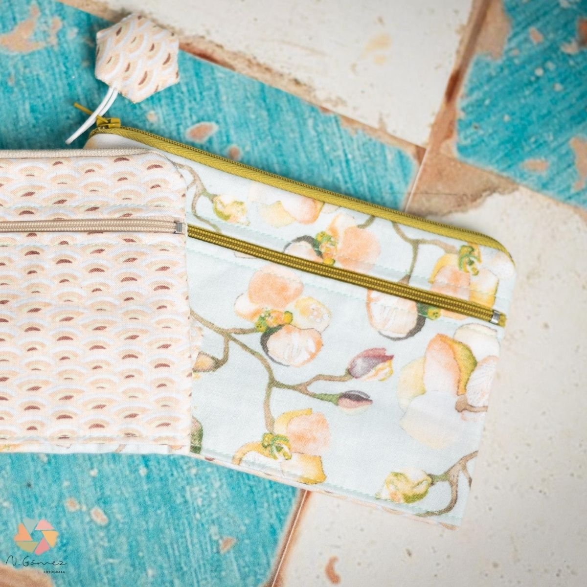 Monedero Suzette "Orquídea Salmón" - Imagen 3