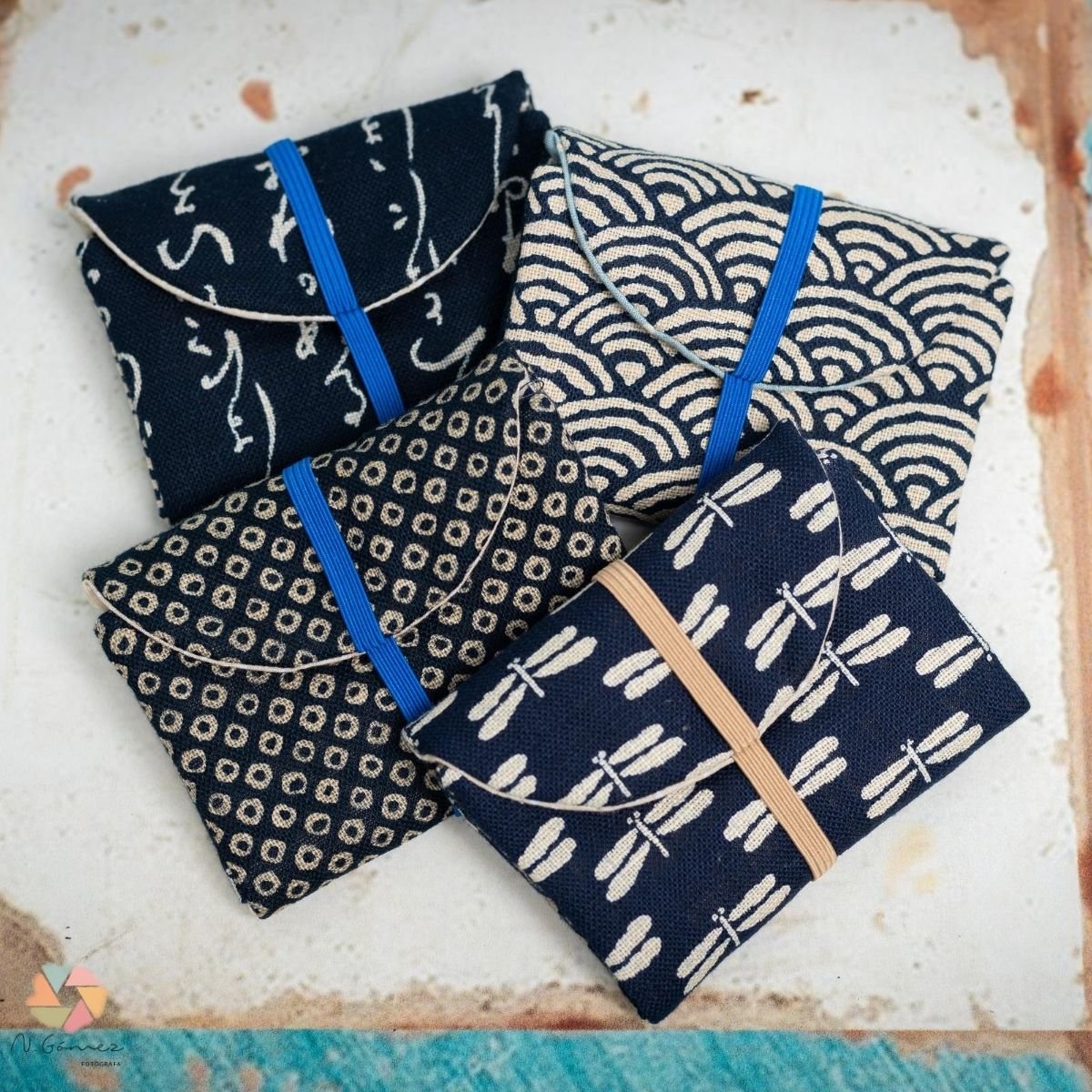 Monedero Anaïs "Índigo Letras" - Imagen 2