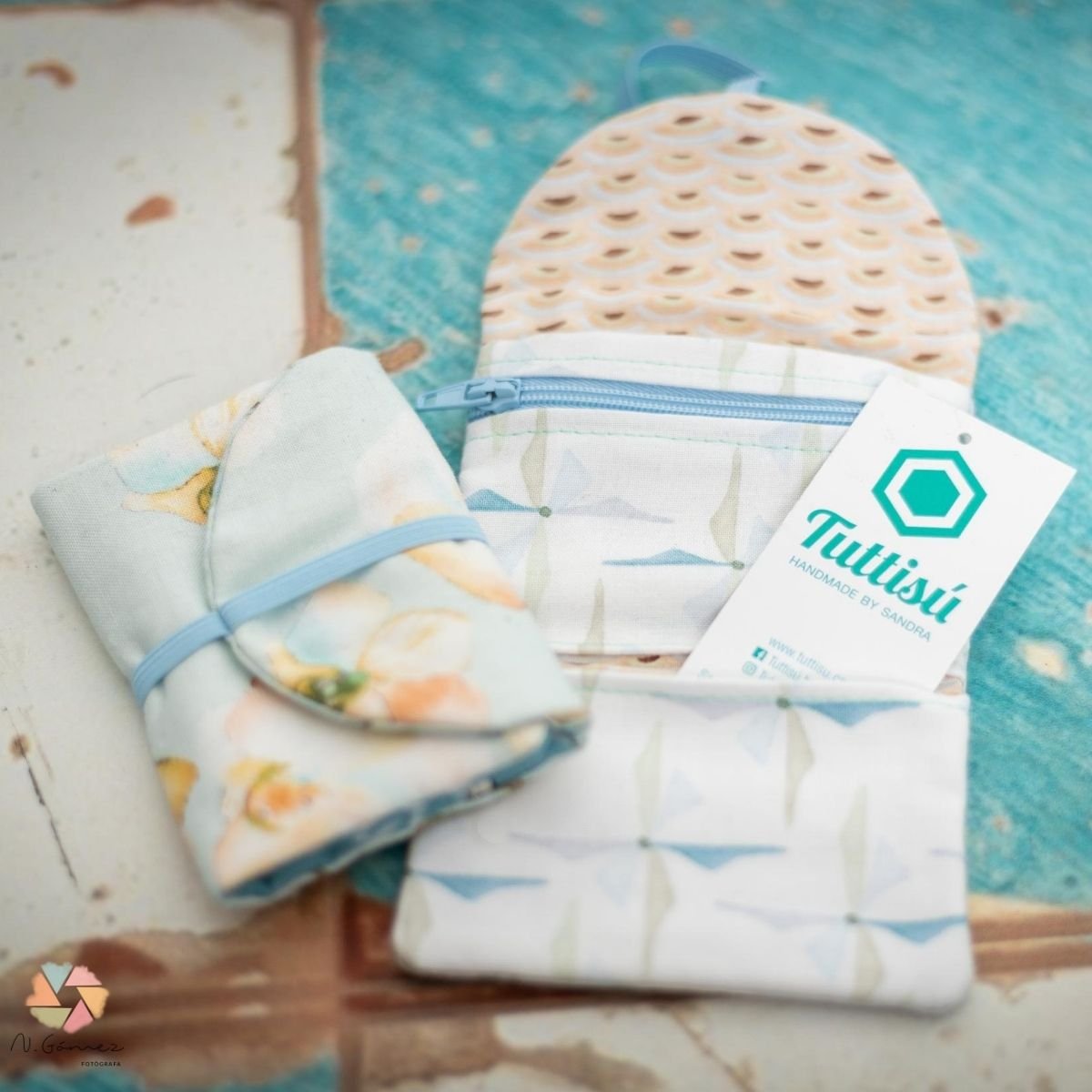 Monedero Anaïs "Orquídea Salmón"