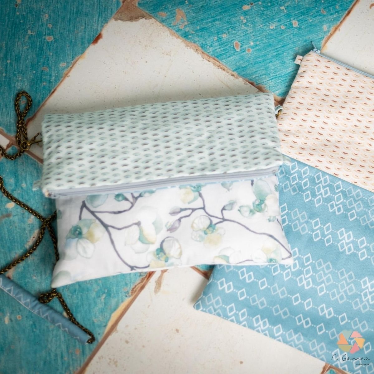 Bolso Sandrine "Orquídea Gris"