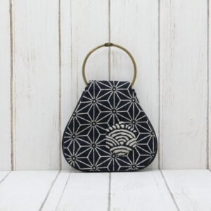 Llavero Anilla "Índigo Hojas"