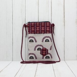 Bolso Petisac "Atardecer Granate"