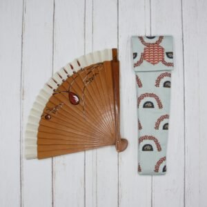 Funda Abanico "Atardecer Naranja"