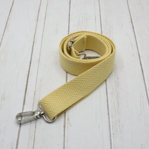 Tira algodón para bolsos "Amarillo Pastel"