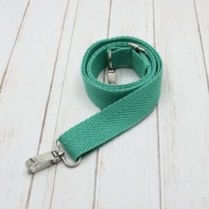 Tira algodón para bolsos "Menta Intensa"