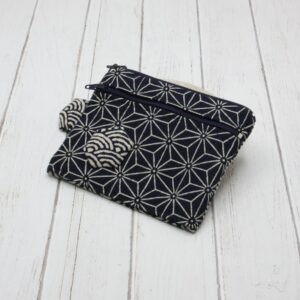 Monedero New Suzette "Índigo Hojas"