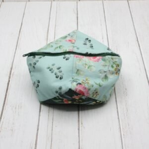 Neceser Cuadrado Patchwork "Eucaliptus"