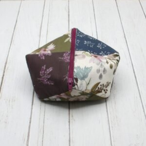 Neceser Cuadrado Patchwork "Botánica"