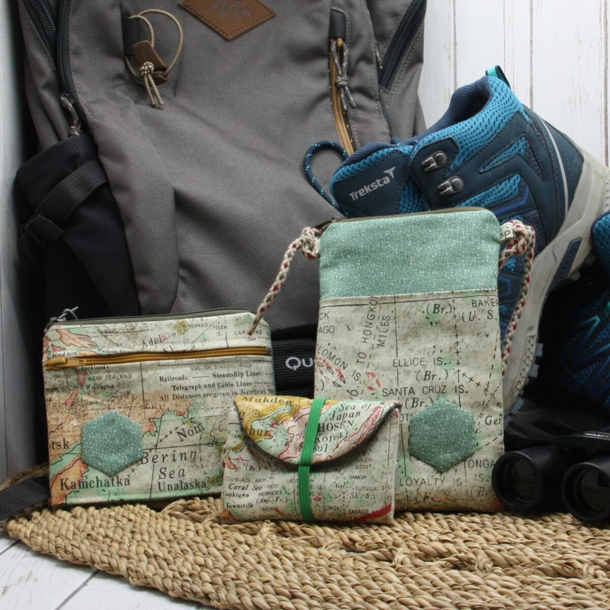 Monedero New Suzette "Nómada Mapa" - Imagen 4