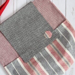 Bolso Odile "Rojo y rayas"