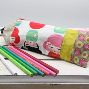 O-Estuche lápiz Kokeshi