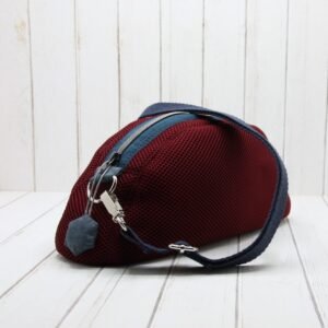 Bolso Luna "TresDe Granate y Azul"