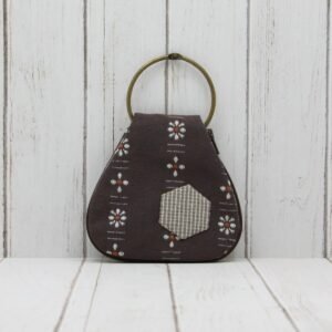 Llavero Anilla "Romance de otoño Praliné oscuro"