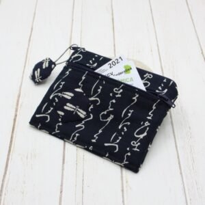 Monedero New Suzette "Índigo Letras"