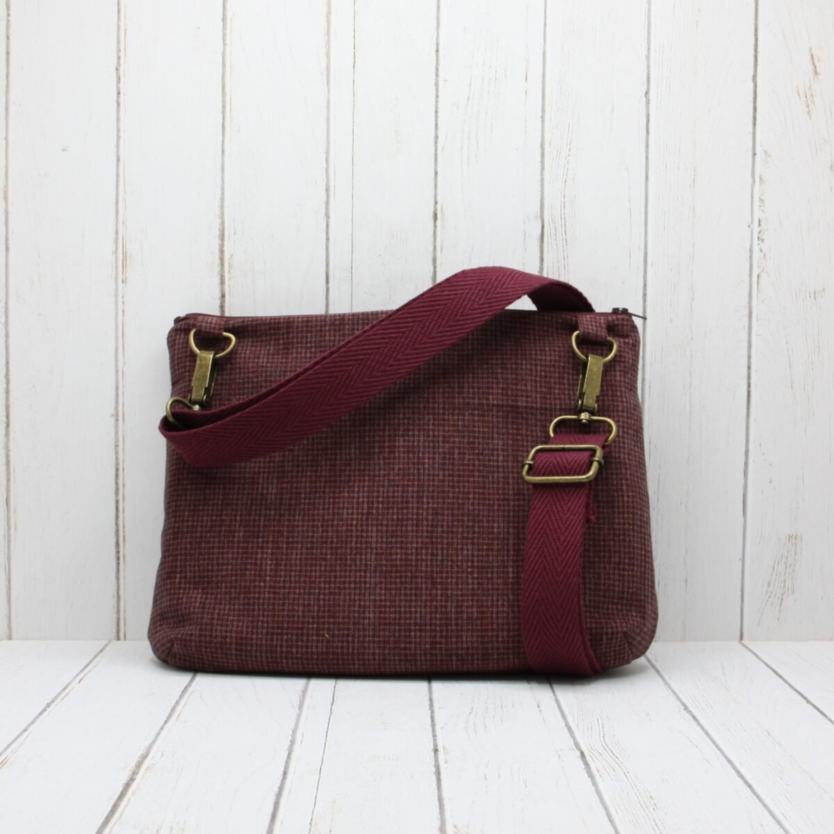 Bolso Arlette "Romance de otoño Vino" - Imagen 3