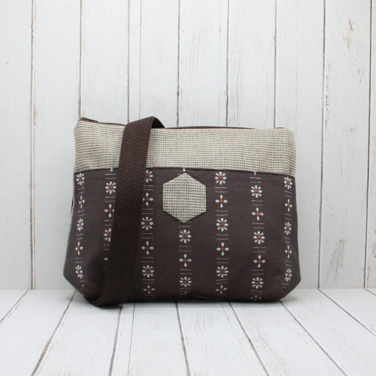 Bolso Arlette "Romance de otoño Praliné" - Imagen 2