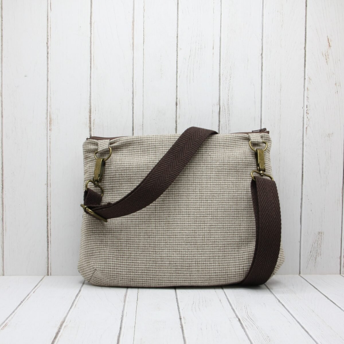 Bolso Arlette "Romance de otoño Praliné" - Imagen 3