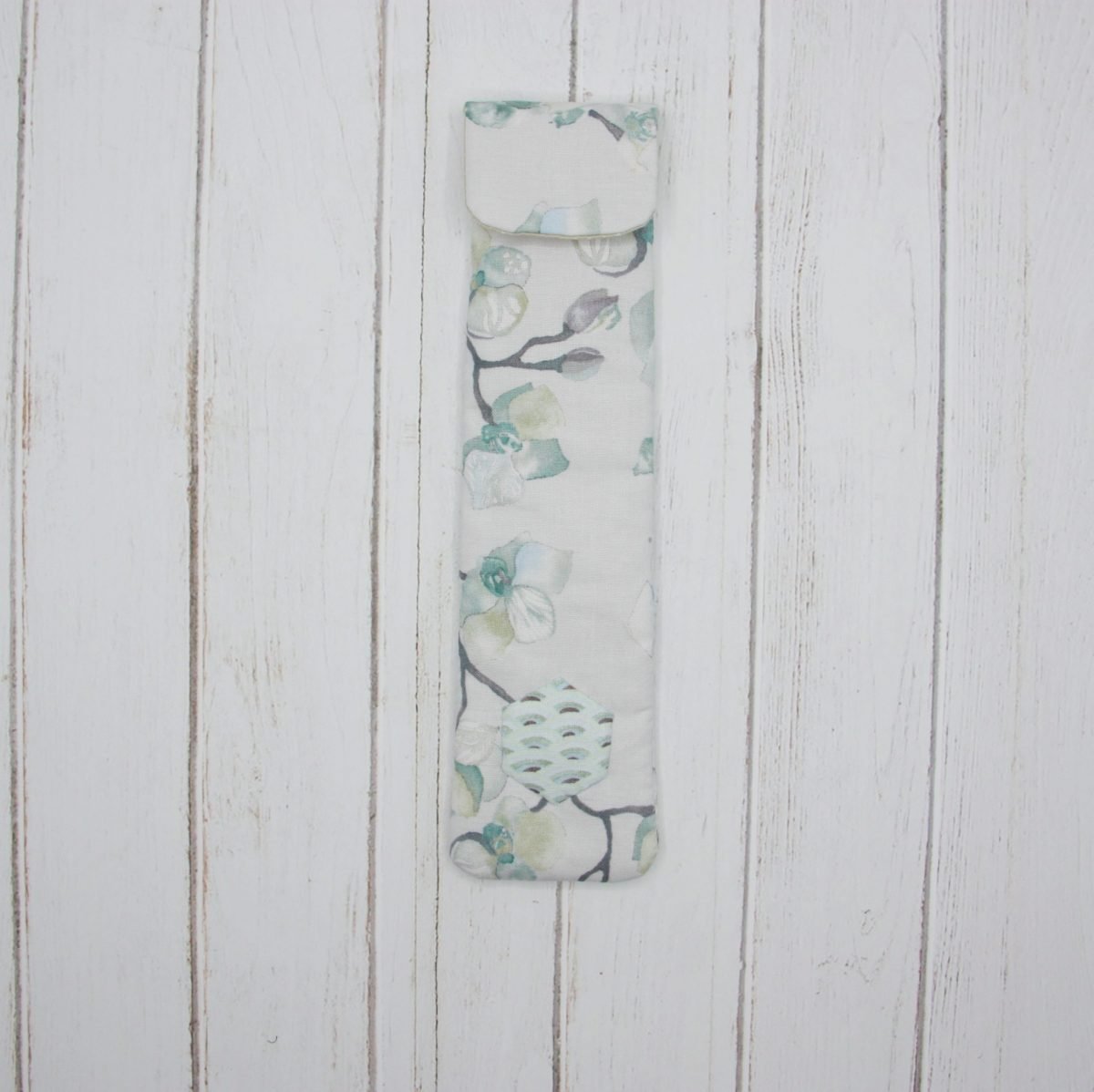 Funda Abanico "Orquídea Gris"