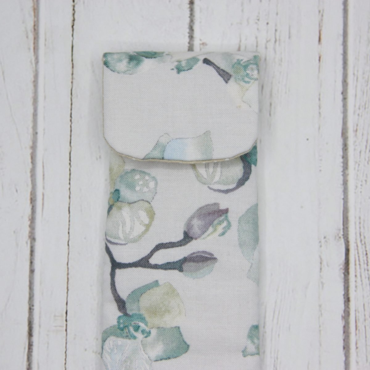 Funda Abanico "Orquídea Gris" - Imagen 5