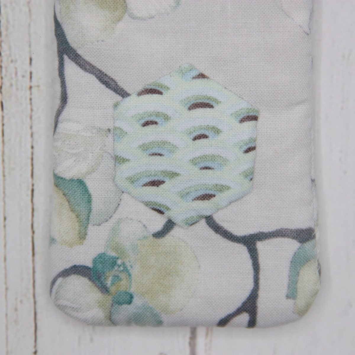 Funda Abanico "Orquídea Gris" - Imagen 4