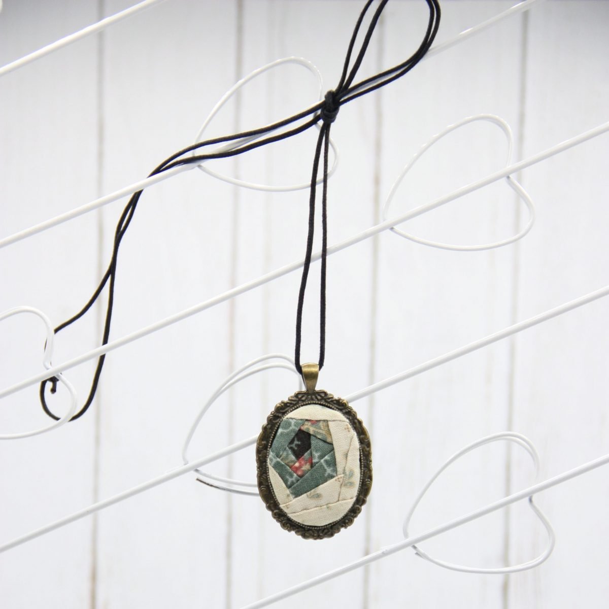 Camafeo Flor Azul - Imagen 2