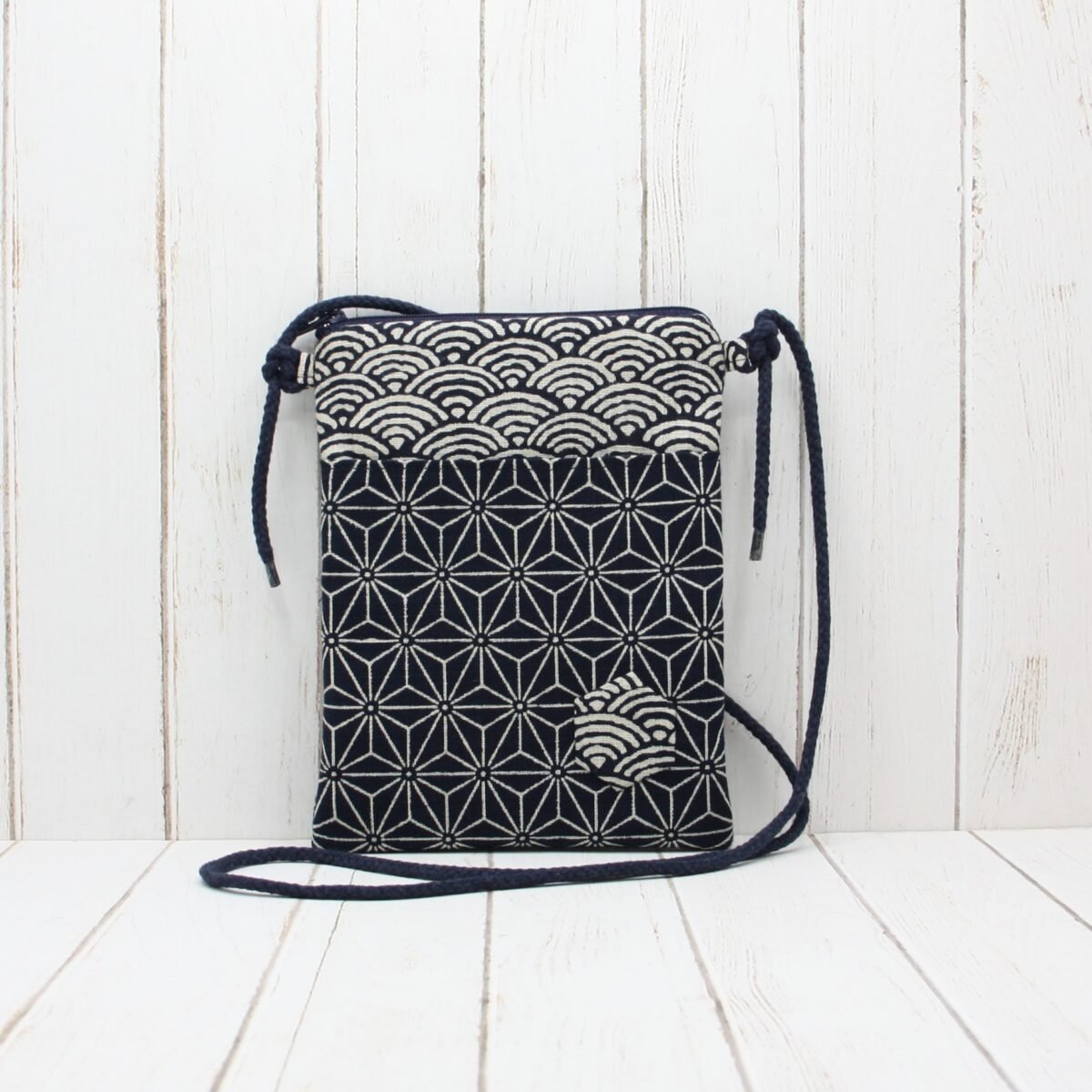 Bolso Minisac "Índigo Hojas" - Imagen 2