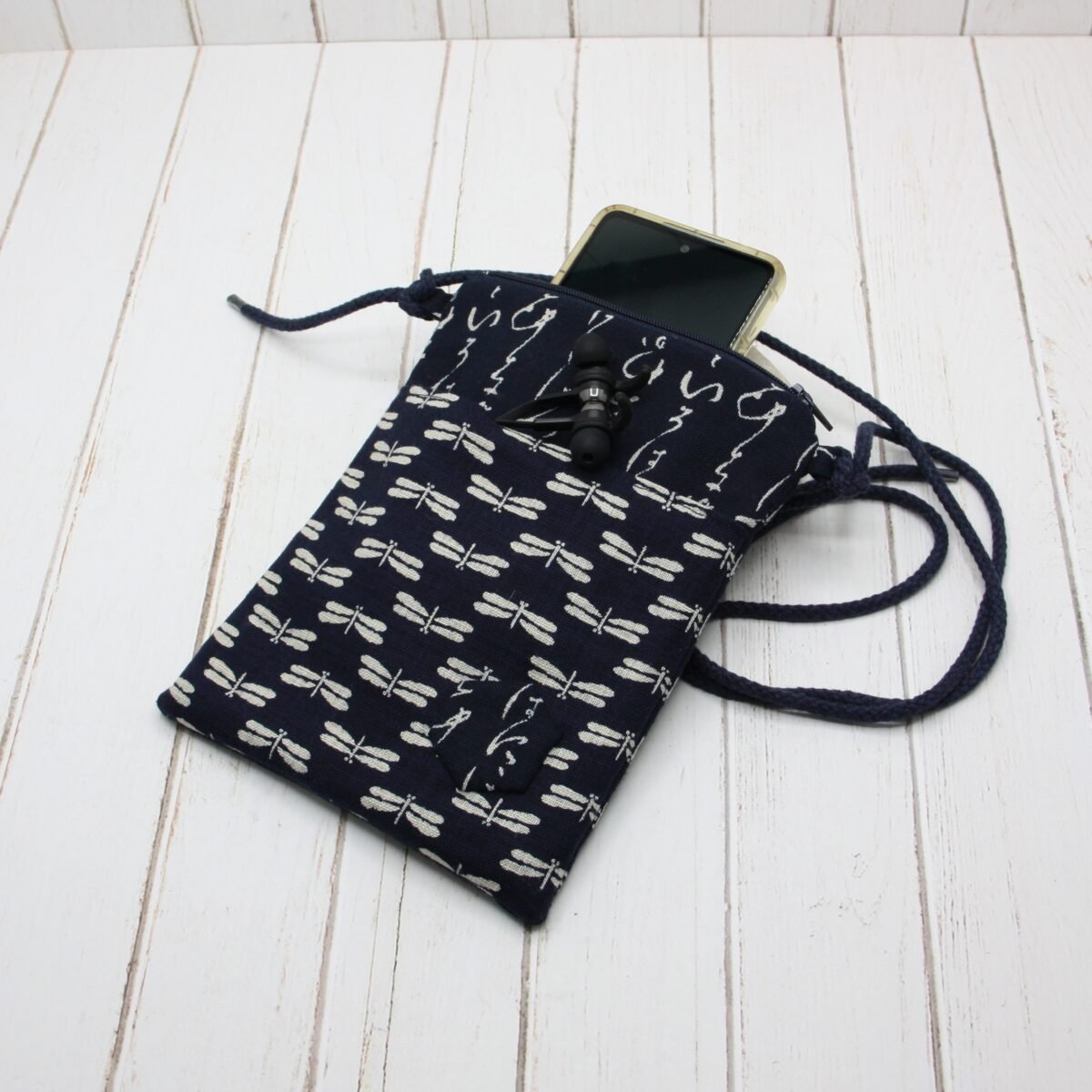 Bolso Minisac "Índigo Libélulas"