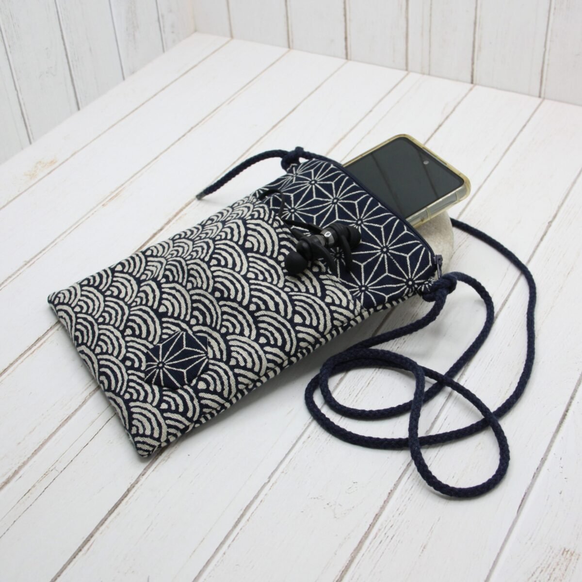 Bolso Minisac "Índigo Ondas" - Imagen 4