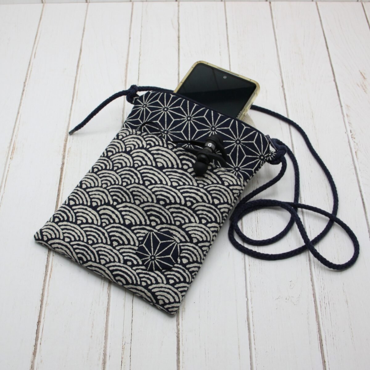 Bolso Minisac "Índigo Ondas"