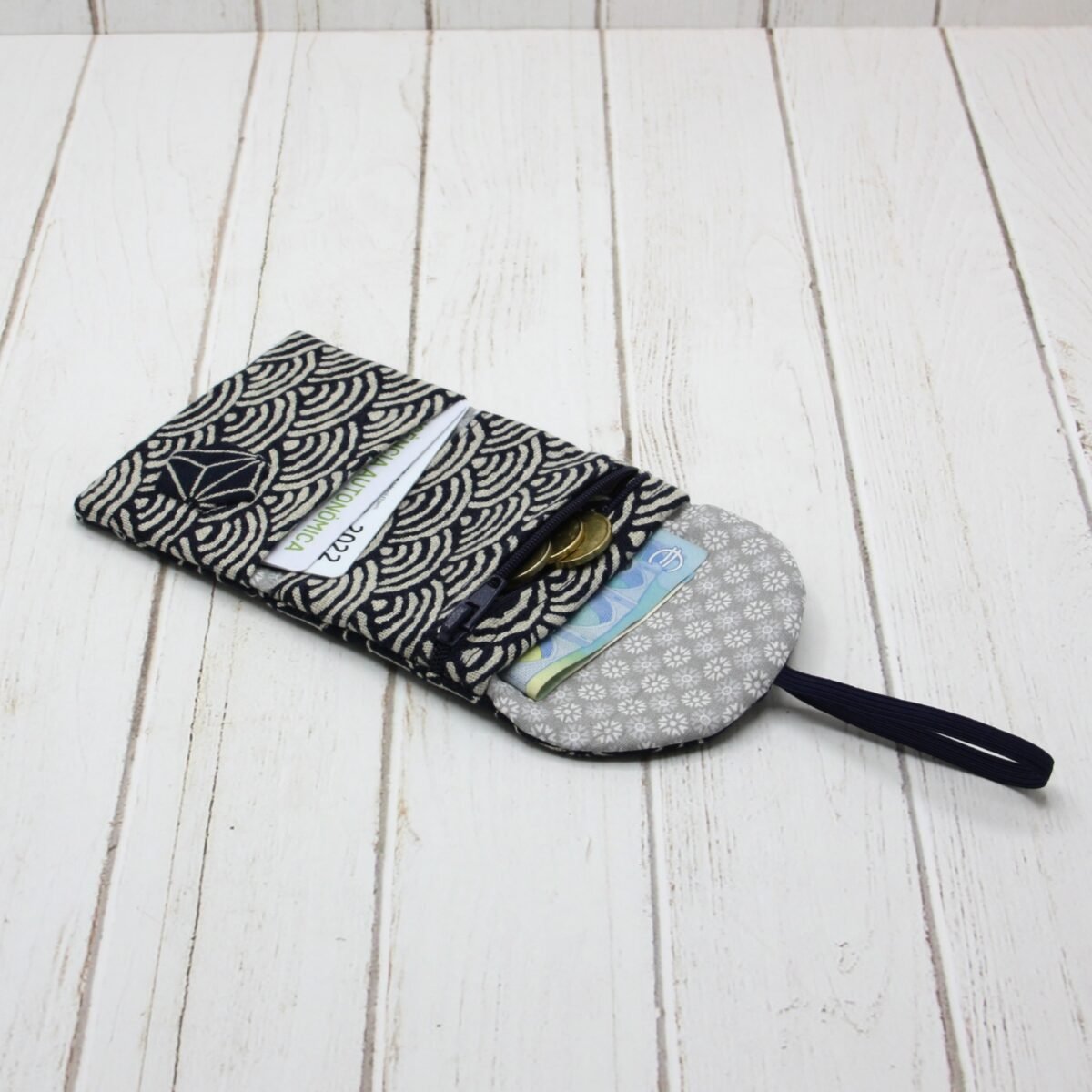 Monedero Anaïs "Índigo Hojas" - Imagen 4