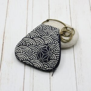 Llavero Anilla "Índigo Ondas"