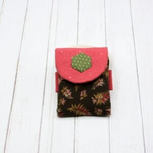 O-Funda Íntima Compresas y Tampones Marrón/Coral