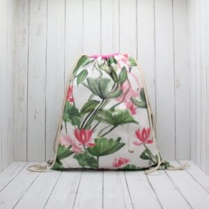 O-Mochila Yvette "Loneta Nenúfares"