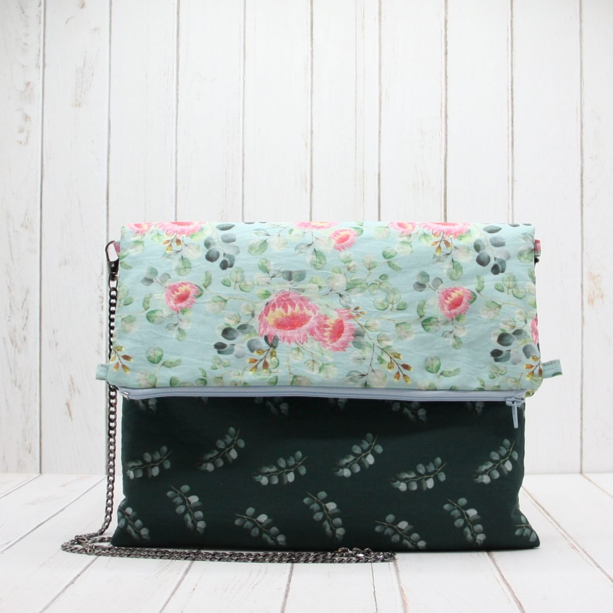 Bolso Sandrine "Eucaliptus Azul cielo" - Imagen 2