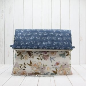 Bolso Sandrine "Botánica Blanca"