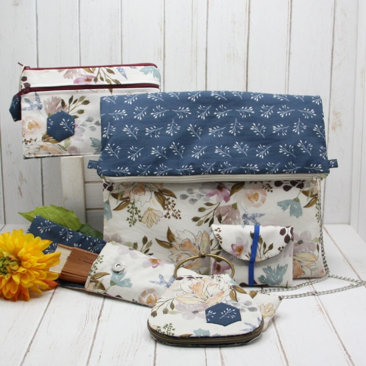 Bolso Sandrine "Botánica Blanca" - Imagen 3