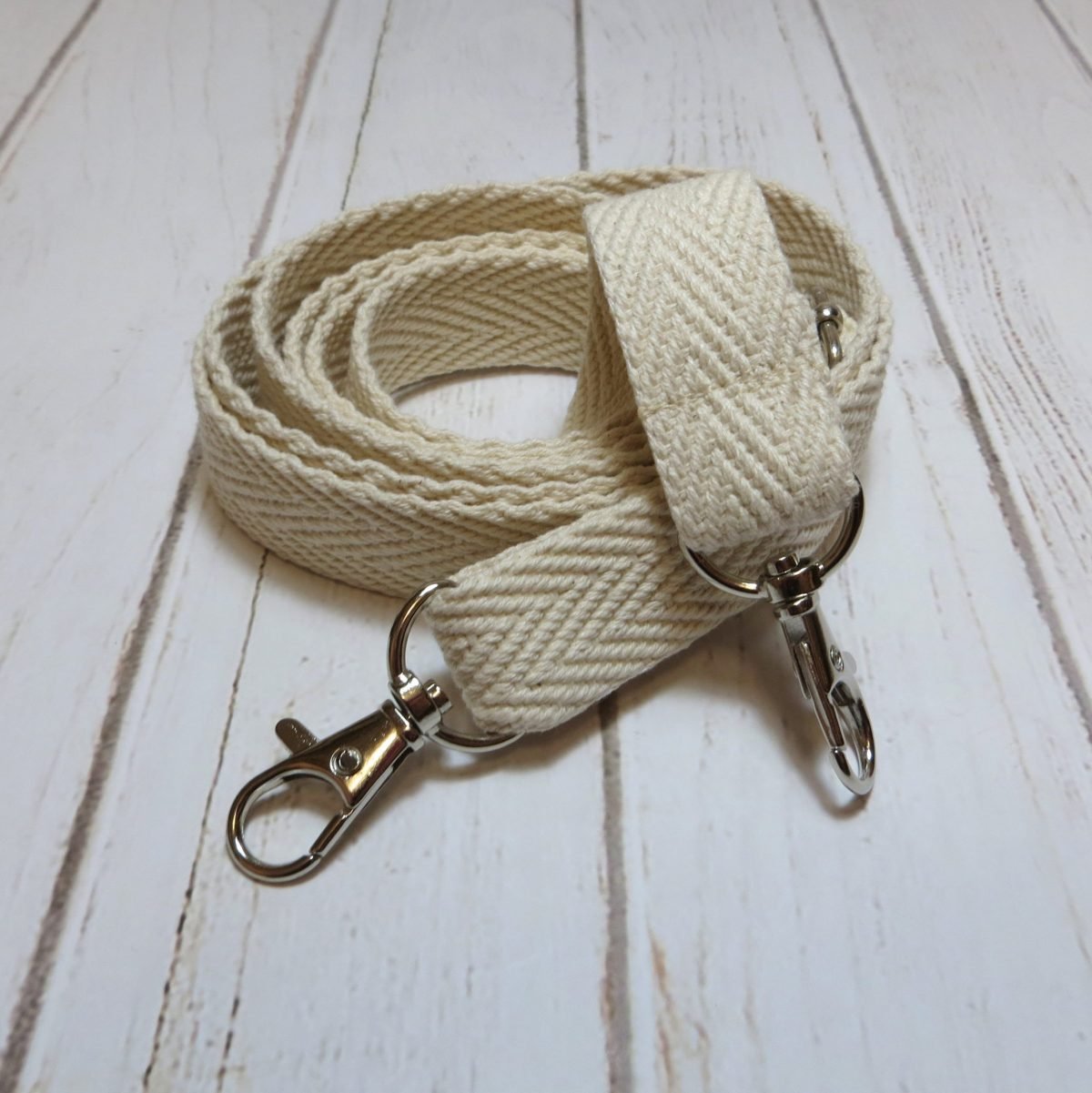 Tira algodón para bolsos "Crudo" - Imagen 2