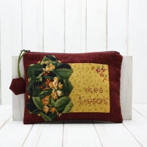 Neceser Patchwork "Granate"