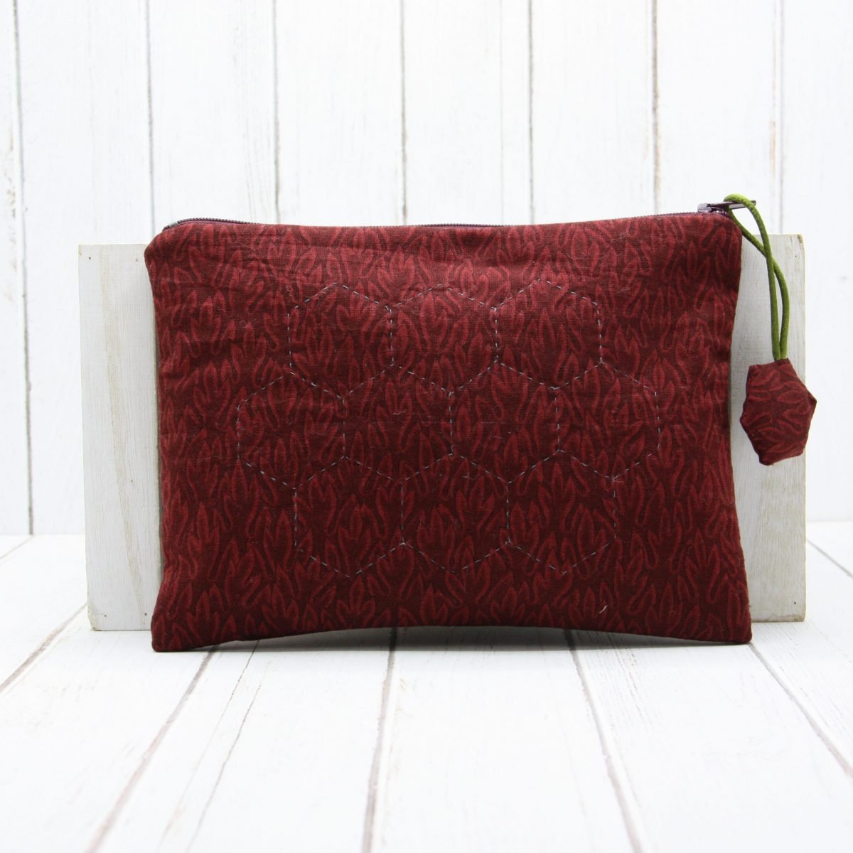 Neceser Patchwork "Granate" - Imagen 4