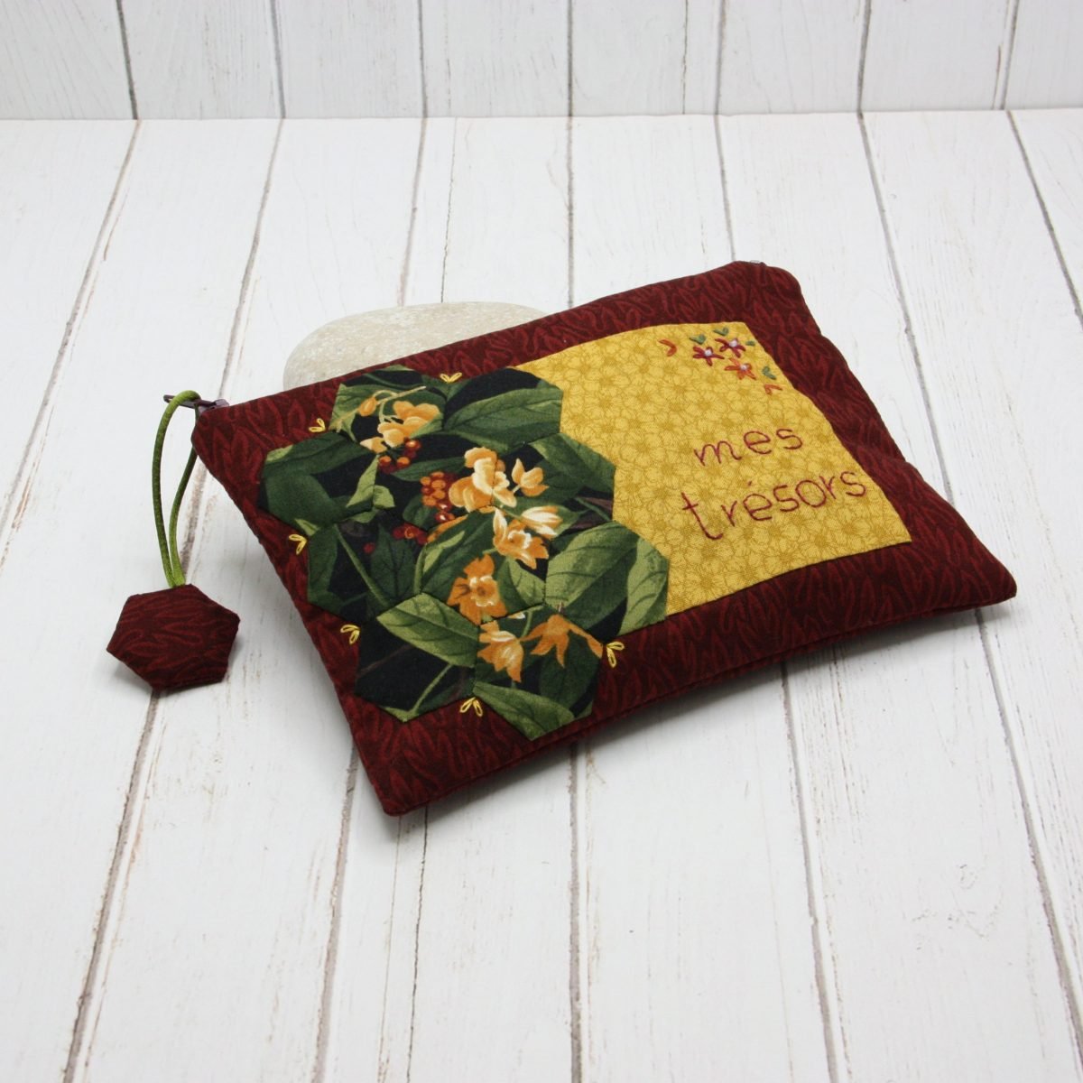 Neceser Patchwork "Granate" - Imagen 5