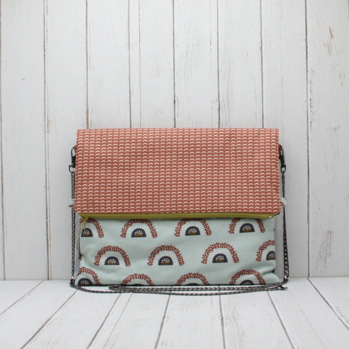 Bolso Sandrine "Atardecer Naranja"