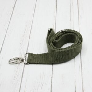 Tira algodón para bolsos "Kaki"