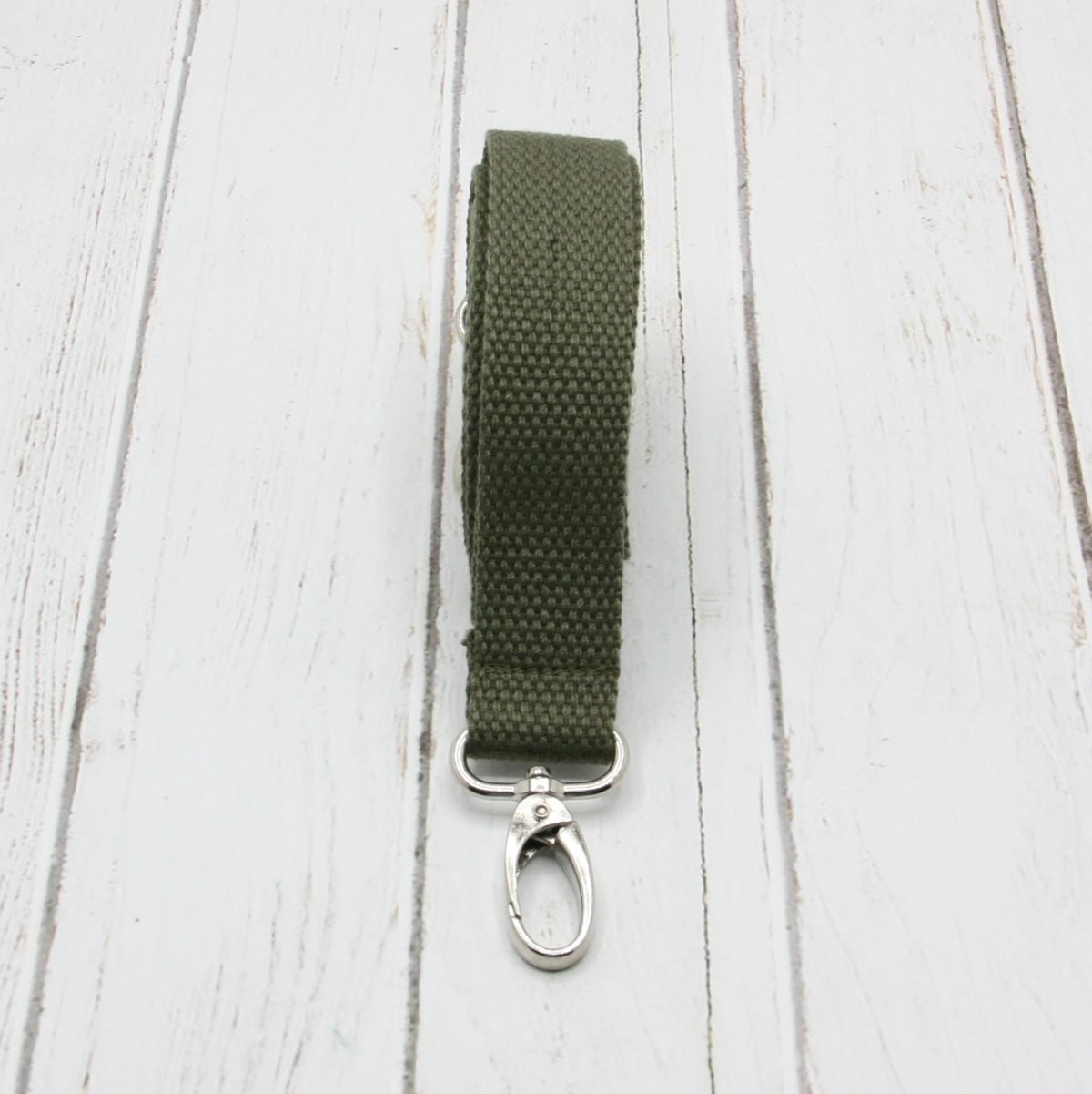 Tira algodón para bolsos "Kaki" - Imagen 4