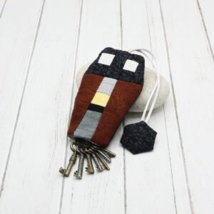 O-Llavero Casa "Tejado negro" (nuevo modelo)