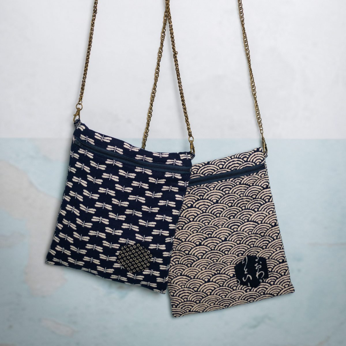 O-Bolso Anaïs "Índigo Ondas" - Imagen 2