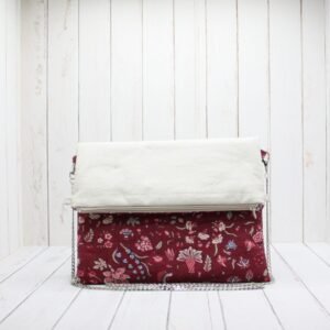 Bolso Sandrine "LisaFlor Granate"